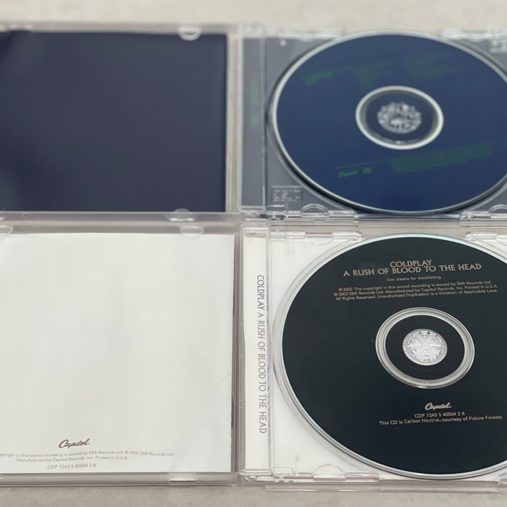 2 Audio Cold Play CDs. - Picture 3 of 3